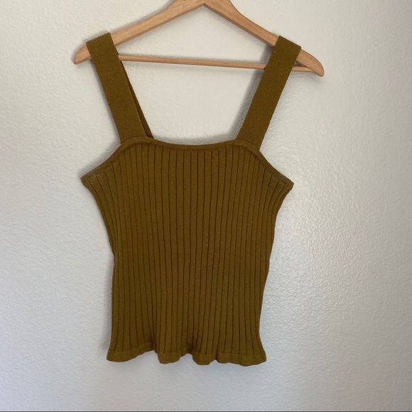 Madewell Tops - Madewell Ribbed Stretchy Tank Size Large